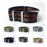 Nato Strap Seatbelt 22 Mm Varios Colores