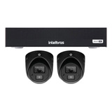 Kit Intelbras Dvr Mhdx 3008c 08ch 2 Cameras Vhd 3220 Mini D