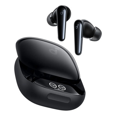 Audífonos soundcore Liberty 4 Pro, In Ear Inalámbricos, Cancelación de Ruido Adaptativa, Carga Rápida, Llamadas claras IA, Sonido de alta fidelidad, Color Negro | Meses sin interés