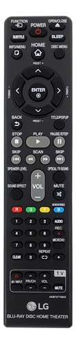 Controle Remoto Para Home Theater LG Akb73775802