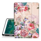 Funda iPad Pro 11, Trifold Folio Stand Smart Case Cuero...