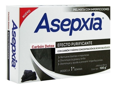 Asepxia Jabón Purificante De Limpieza Profunda X 10gr