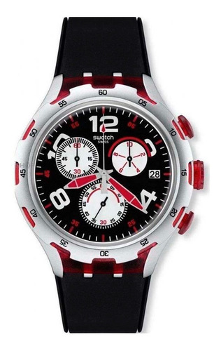 Reloj Swatch Red Wheel Yys4004 Nuevo, Original Hombre