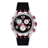 Reloj Swatch Red Wheel Yys4004 Nuevo, Original Hombre