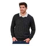 Sweater Tenca Escote En V Art 416 Mauro Sergio