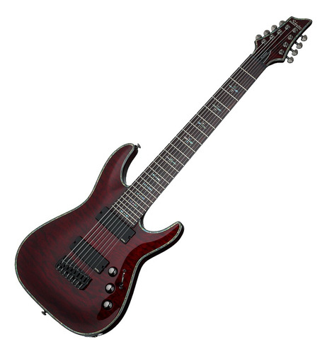 Guitarra Eléctrica 8 Cuerdas Schecter Hellraiser C-8  Emg