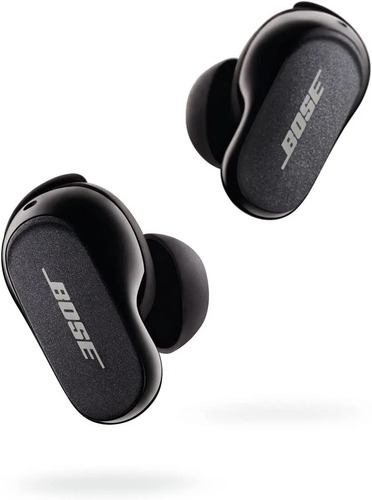 Fone De Ouvido In-ear Sem Fio Bose Quietcomfort Earbuds Ii 870730-0010 Preto Com Luz  Preto Led