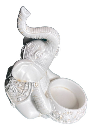 Candelabro Con Forma De Elefante Con Forma De Estatua, Porta