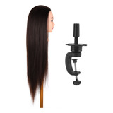 Cabeza De Maniquí Para Peinar Y Trenzar Cabello, 30% Humano