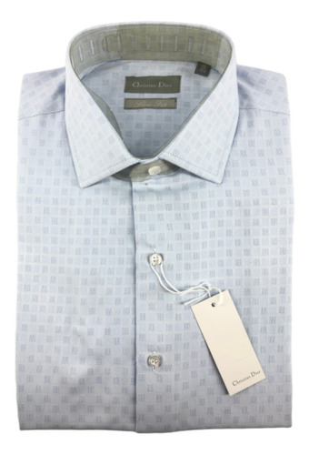 Camisa Hombre Semi Entallada Christian Dior Algodon 100% New