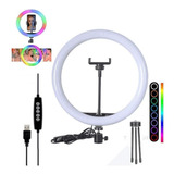 Iluminador Rgb Led Soft Ring Light Mj20