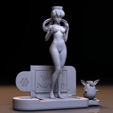 Archivo Stl Impresión 3d - Pokemon - Nurse Joy Nsfw