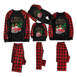 Pijama Navidad Para Adulto/niño/pareja Con Estampado Lindo