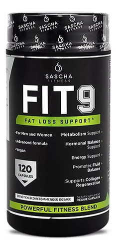 Fit 9 By Sascha Fitness 120 Capsulas Original