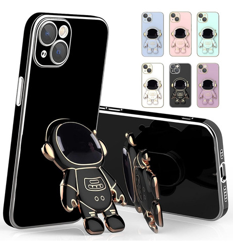 Funda Para iPhone Carcasa + Astronauta Soporte + Correas