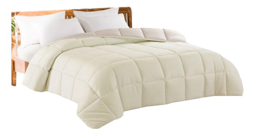 Acolchado Edredon Reversible Simil Plumon Duvet King Size