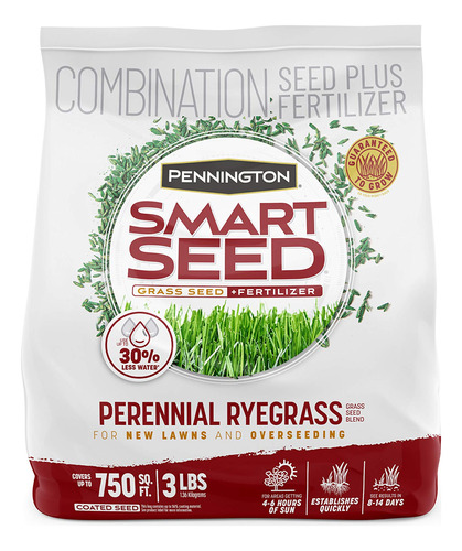 Pennington Smart Seed Perenne Ryegrass 3 Lb