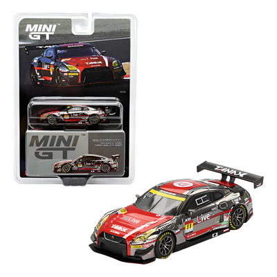 Mini Gt Nissan Gt-r Nismo Gt3 #861 Super Gt Series 2023 Rojo | Envío gratis