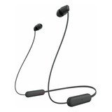 Audífonos Sony Inalámbricos Bluetooth In Ear Wi-c100 Negro