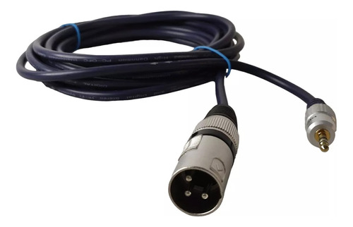 Cable Auxiliar Adaptador Canon Macho Xrl  Plug 3.5mm Sonido 