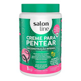 Linha Tratamento (creme Para Pentear) Salon Line &ndas.