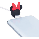Protector De Cable Minnie Disney, Producto Con Licencia