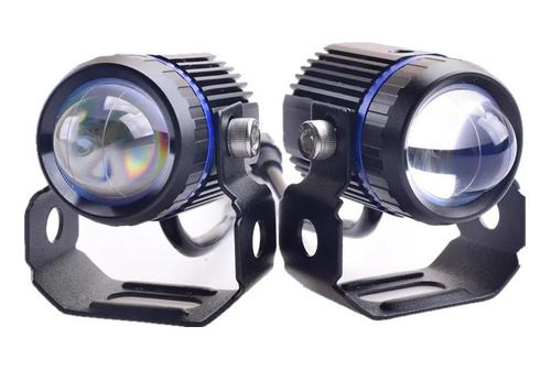 Mini Lupas Led Raptors M1 Plus Faros Alta Y Baja 8000+8000lm