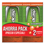 Pack X2 Shampoo Anticaspa Medicasp Ketoconazol 1g 130ml C/u