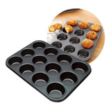 Forma Antiaderente Para Cupcake Pao De Queijo 12 Cavidades