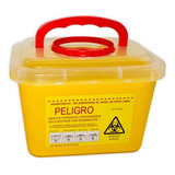 Caja Plastica, Desechos Corto Punzante 3 Litro- Deltamed-