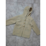 Campera  Polar Abrigo 4t Tmb Carters Cheeky Mimo Grisino 