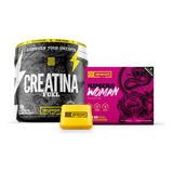 Kit Creatina Fuel 150g + Kimera Woman + Porta Caps