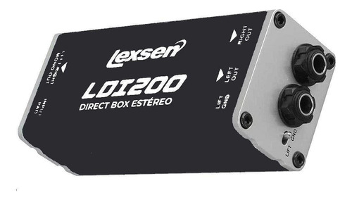      Direct Box Lexsen Estéreo Ldi200 Passivo