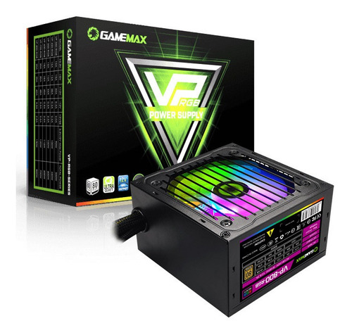 Fuente Gamemax Vp-800 800w 80 Plus Bronze Rgb 2