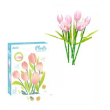 J Flores Artificiales Decorativas, Conjunto De Tulipanes