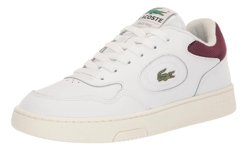 Tenis Lacoste Original Lineset Hombre Casual Comodo Blanco 3