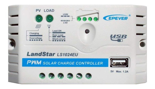 Controlador De Carga Pwm 10a (ls1024eu)