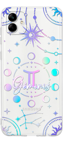 Funda Para Galaxy Uso Rudo Para Mujer Signo Zodiaco Géminis