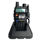 Handy Baofeng Uv5r 8 Recargable + Potencia Watts Canales