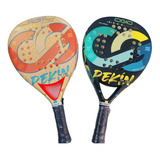 Paleta De Padel Cigio Pekin Rugosa Y Centro De Impacto Plano