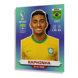 Figurinhas Copa Do Mundo 2022 Jogadores Brasil Album Panini Bra 18 Raphinha Personagem Figurinha Avulsa Copa 2022
