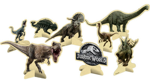 Jurassic World Decoração De Mesa Festa Aniversário