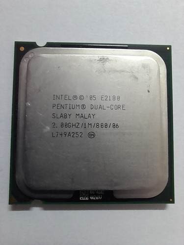 Micro Procesador Intel Pentium Dual Core E2180 775 2.0 Ghz