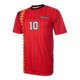 Camisetas Futbol Retro Equipos Pack X7 Numeradas Deportivas