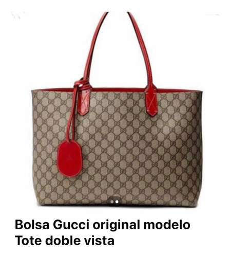 Bolsa Tote Gucci Original En Excelente Estado