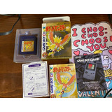 Pokemon Gold Nintendo Gameboy Color Game Boy En Caja Japones
