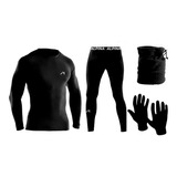 Conjunto Termico Alpina + Guantes + Gorro Cuello