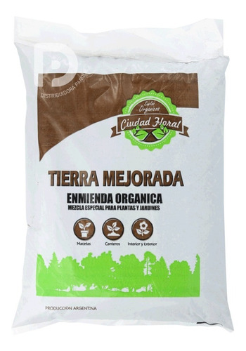 Tierra Fertil Mejorada 10dm3 Ciudad Floral Distrib Oficial