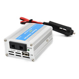 Inversor De Corriente Portátil 200w Dc 12v A Ac 220v Con Pue