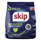 Skip Jabón En Polvo X 2.5kg Skip Bio-enzimas  